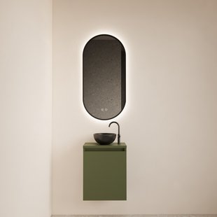 Fonteinmeubel BWS Meadow 40x50 cm Olijf Groen Incl. Topplaat