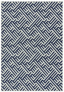 Easy Living - Vloerkleed Antibes AN04 Blue/White Linear -