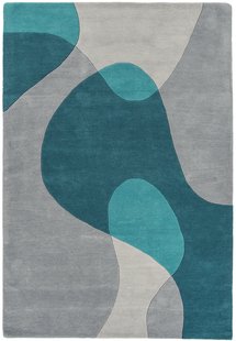 MOMO Rugs - Vloerkleed Matrix MAX57 Arc Teal -