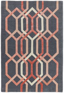 MOMO Rugs - Vloerkleed Matrix MAX66 Hexagon Charcoal -