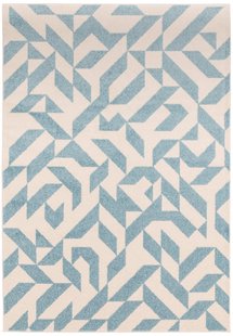 Easy Living - Vloerkleed Muse Blue Shapes Rug MU03 -