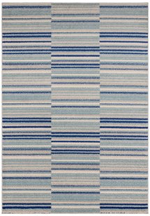 Easy Living - Vloerkleed Muse Blue Stripe Rug MU05 -