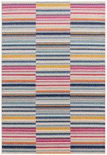 Easy Living - Vloerkleed Muse Multi-Coloured Stripe Rug MU06 -