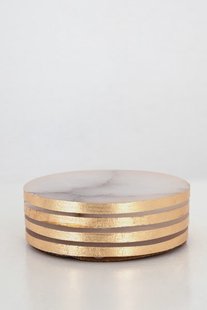 Soapstone glasonderzetters