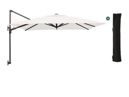 Shadowline muurparasol 250x250cm - Laagste prijsgarantie!