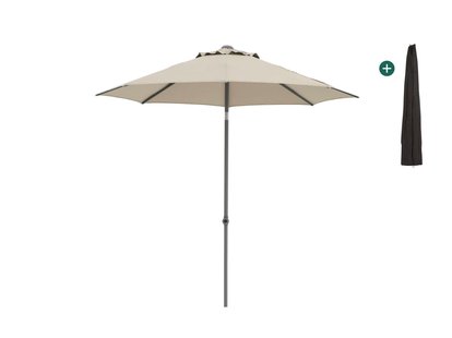 Shadowline Push-up parasol ø 250cm - Laagste prijsgarantie!