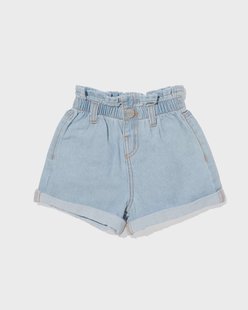 HEMA Baby paperbag short denim denim (denim)