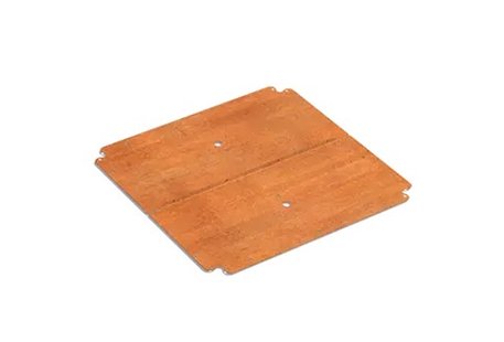 Cortenstaal bodemplaat CARREZ Connect 80x80cm.