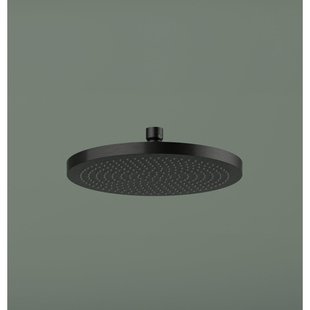 Hotbath Ace Hoofddouche - Ø23cm - rond - zwart geborsteld PVD AC104MBP