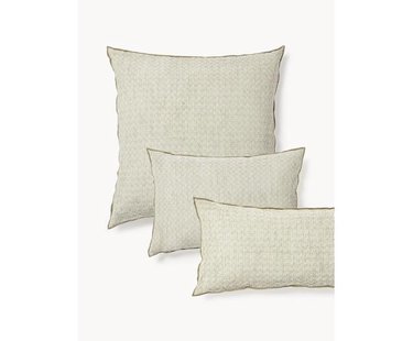 Waffelpiqu&eacute; kussenhoes Clemente