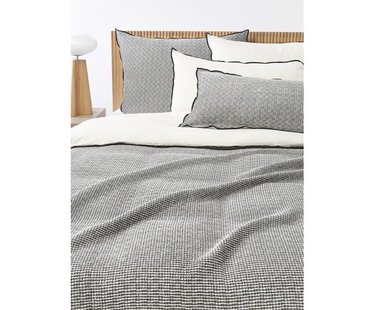Waffelpiqu&eacute; dekbedovertrek Clemente