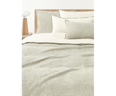 Waffelpiqu&eacute; dekbedovertrek Clemente