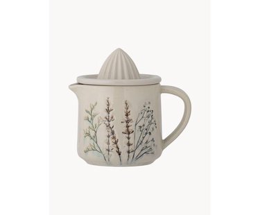 Handgemaakte citroenpers Bea met grasmotief