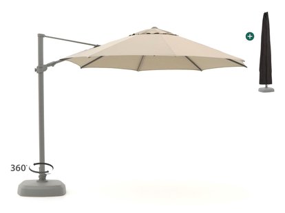 Shadowline Austin zweefparasol ø 350cm - Laagste prijsgarantie!