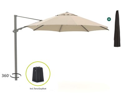 Shadowline Austin zweefparasol ø 350cm - Laagste prijsgarantie!