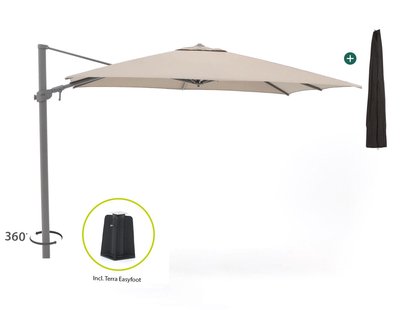 Shadowline Austin zweefparasol 300x300cm - Laagste prijsgarantie!