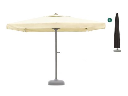 Shadowline Java parasol 400x400cm - Laagste prijsgarantie!