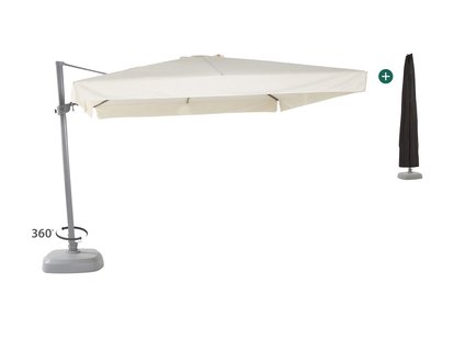 Shadowline Miami zweefparasol 300x300cm - Laagste prijsgarantie!