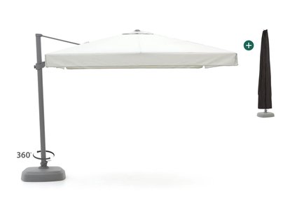 Shadowline Miami zweefparasol 300x300cm - Laagste prijsgarantie!