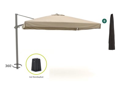 Shadowline Miami zweefparasol 300x300cm - Laagste prijsgarantie!