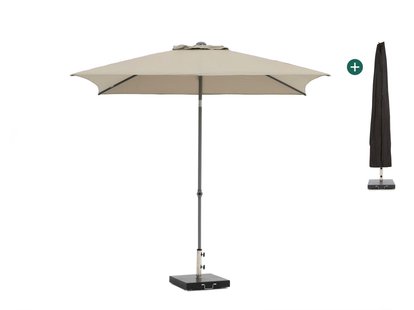 Shadowline Push-up parasol 250x200cm - Laagste prijsgarantie!
