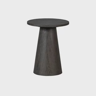 WOOOD Maan Salontafel - MDF - Donkerbruin - 40x80x80