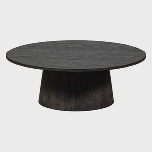 WOOOD Maan Salontafel - MDF - Donkerbruin - 35x100x100