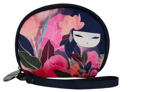 Japans porseleinen kom - Seigaiha - Tokyo Design Studio - 475ml - 12.8 x 6.8 cm