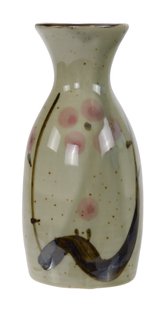 Groene Sake Fles - The Oriental Shop - 120ml - 5.5 x 12.7 cm