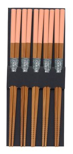 Eetstokjes met Roze Bovenkant - Set van 5 paar