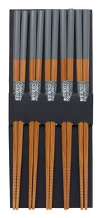 Eetstokjes met Grijze Bovenkant - Set van 5 paar