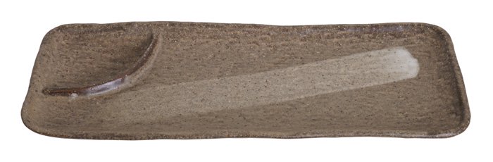 Donkerbruin Rechthoekig Bord - The Oriental Shop - 30.2 x 12cm