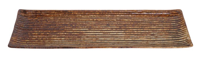 Bruin Rechthoekig Serveerbord - 33.2 x 10.5 cm