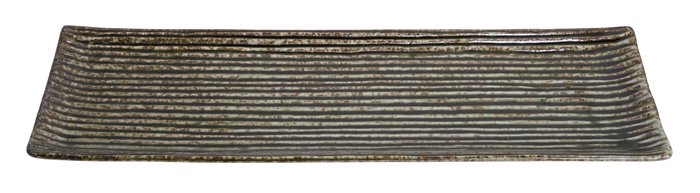 Groen Rechthoekig Serveerbord - 33.2 x 10.5 cm