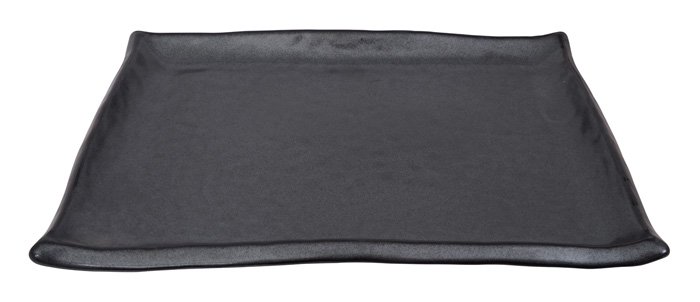 Matzwart Rechthoekig Bord - Tetsu Kessho - 30 x 23 cm