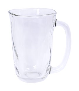 Bierglas met handvat - 410 ml - 11.9 x 9 x 13.5 cm Bierglas met handvat - 410 ml - 11.9 x 9 x 13.5 cm