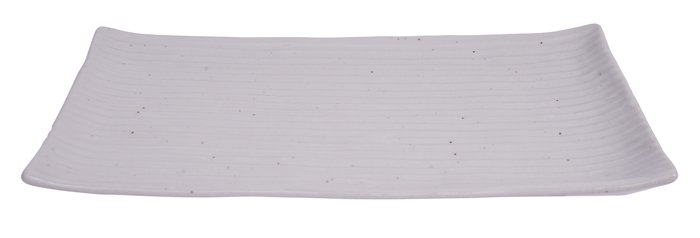 Wit Rechthoekig Serveerbord - The Oriental Shop - 23.8 x 15cm