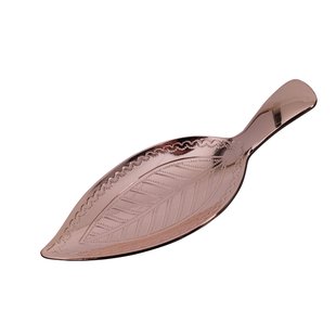 Roségoude Theelepel voor Theebus Leaf - 4 x 7.9 cm