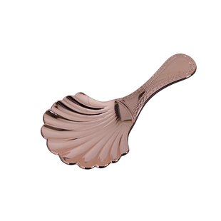 Roségoud Theelepel Shell Design - 4 x 8cm