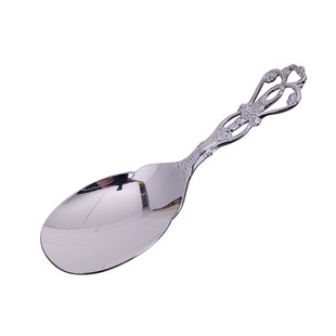 Zilveren Theelepel voor Theebus - Lassere - 3.5 x 11.2 cm