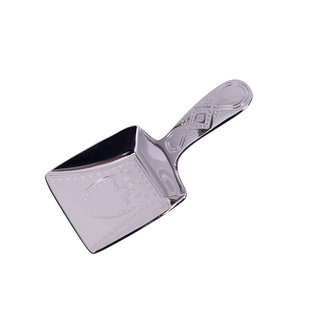 Zilveren Theelepel voor Theebus - Elegante Afwerking - 3.5 x 7cm