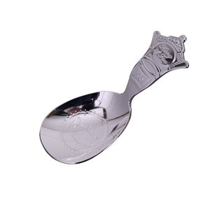 Zilveren Lepel voor Theebus King - The Oriental Shop - 3.6 x 9 cm