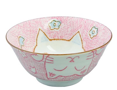 Roze Kom - Kawaii Cat - 500ml - 15.3 x 8 cm