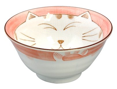 Keramische Kom - Kawaii Cat Design - 300ml - 13.5 x 6.8cm