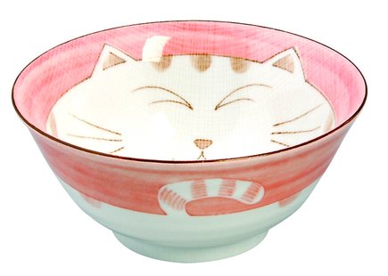 Roze Kom - Kawaii Cat - 500ml - 15 x 7cm