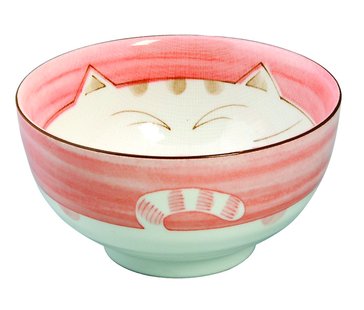 Roze Kom - Kawaii Cat - 16cm 800ml