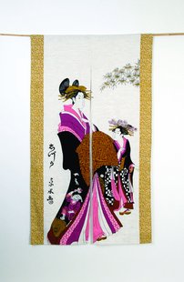 Katoenen Rayon Noren - Japanse Deurgordijn - 85 x 150cm