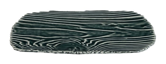 Zwart Rechthoekig Bord - The Oriental Shop - 31 x 14.5cm