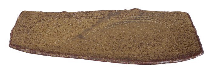 Bruin Rechthoekig Bord - Large Plates - 32.4 x 16cm