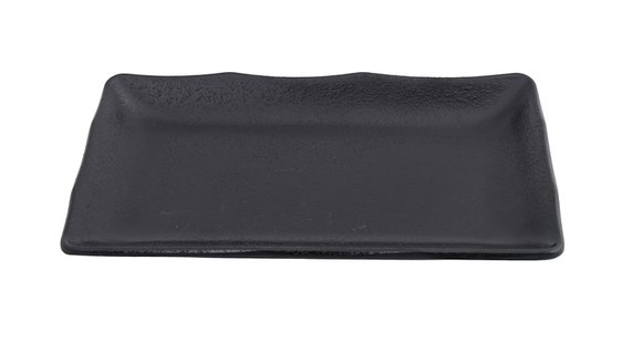 Zwart Rechthoekig Bord - Melamine - 20.7 x 13 x 2.8 cm